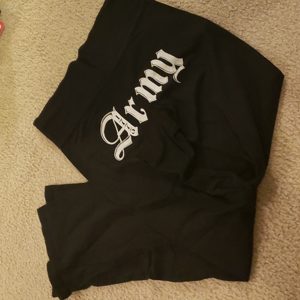 In Your Face Apparel, Small, Black "Army" Yoga pants